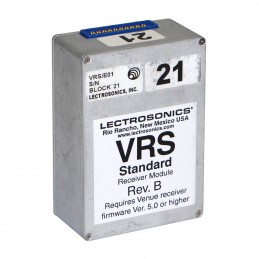 Consignment: Lectrosonics Venue System Standard Receiver Module (VRS/E01) - Block 21