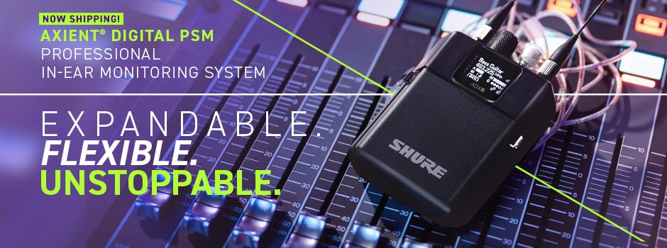 Shure Axient Digital PSM In-Ear Monitoring System